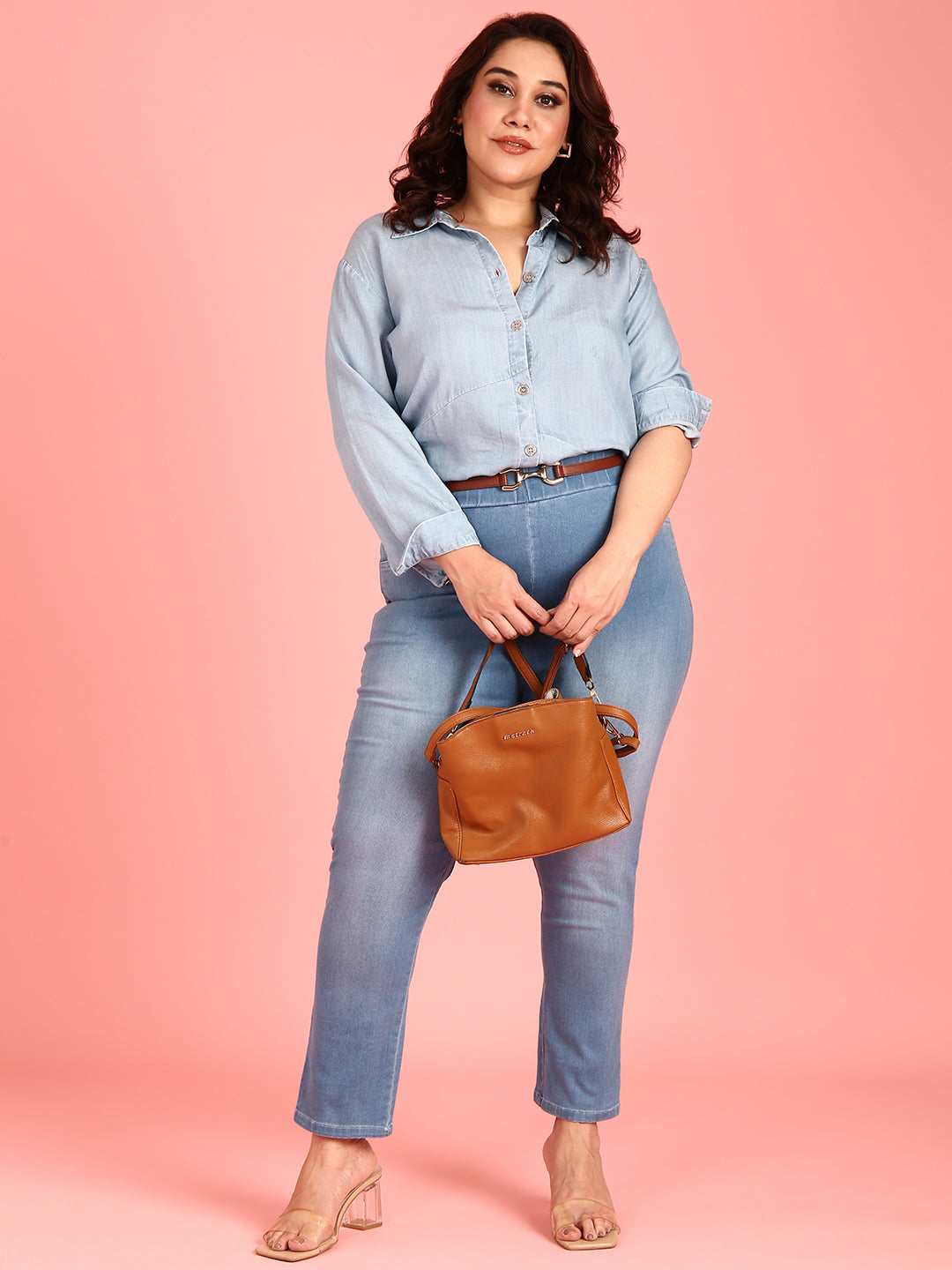The Ultimate Denim Duo – Shirt and Jeans (2-Piece)