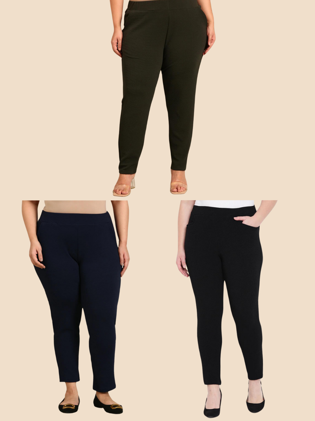 Trousers Combo- Pack of 3