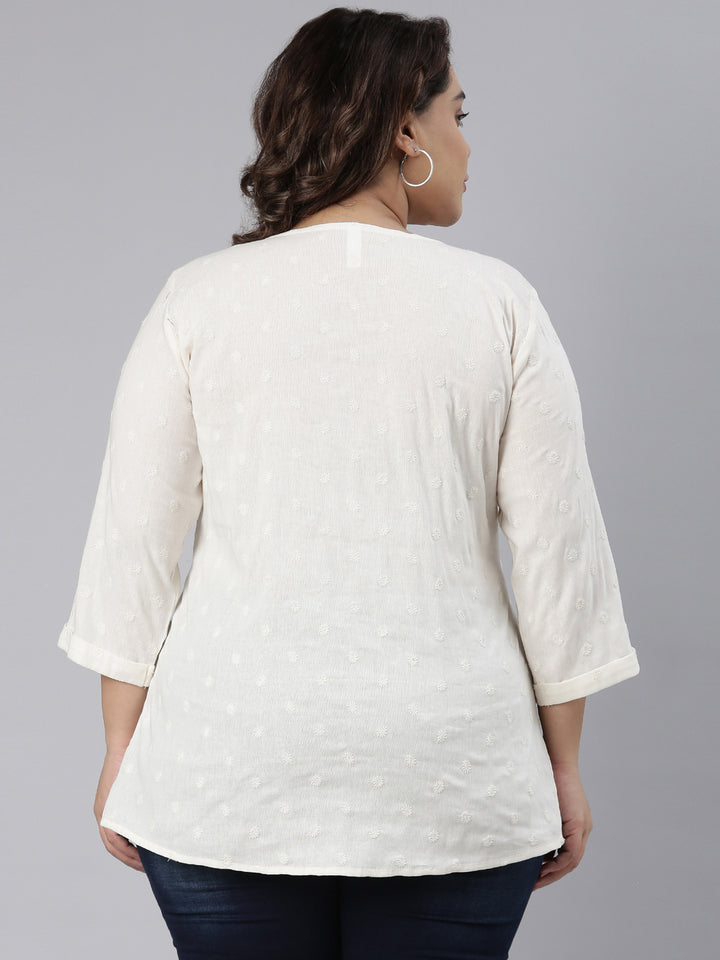 WHITE EMPIRE TOP