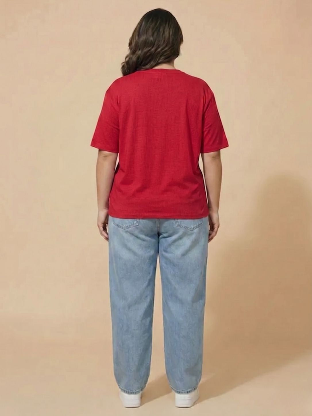 Red Oversized T-Shirt
