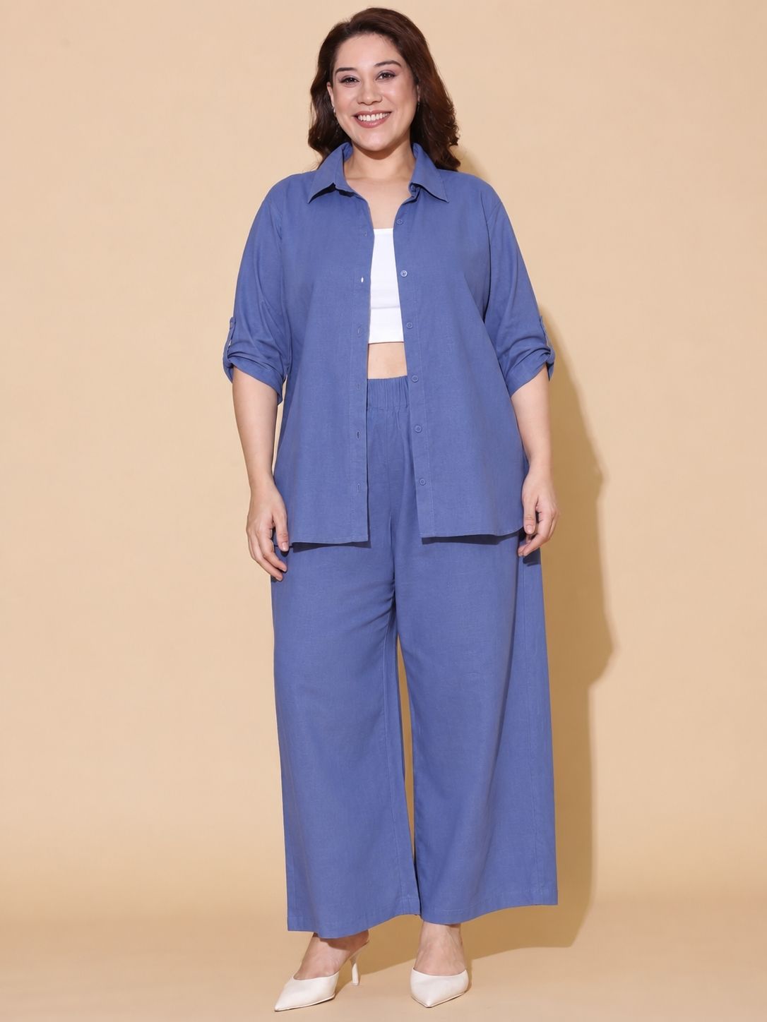 Slate grey Relaxed Co-Ord Set (2 Piece)