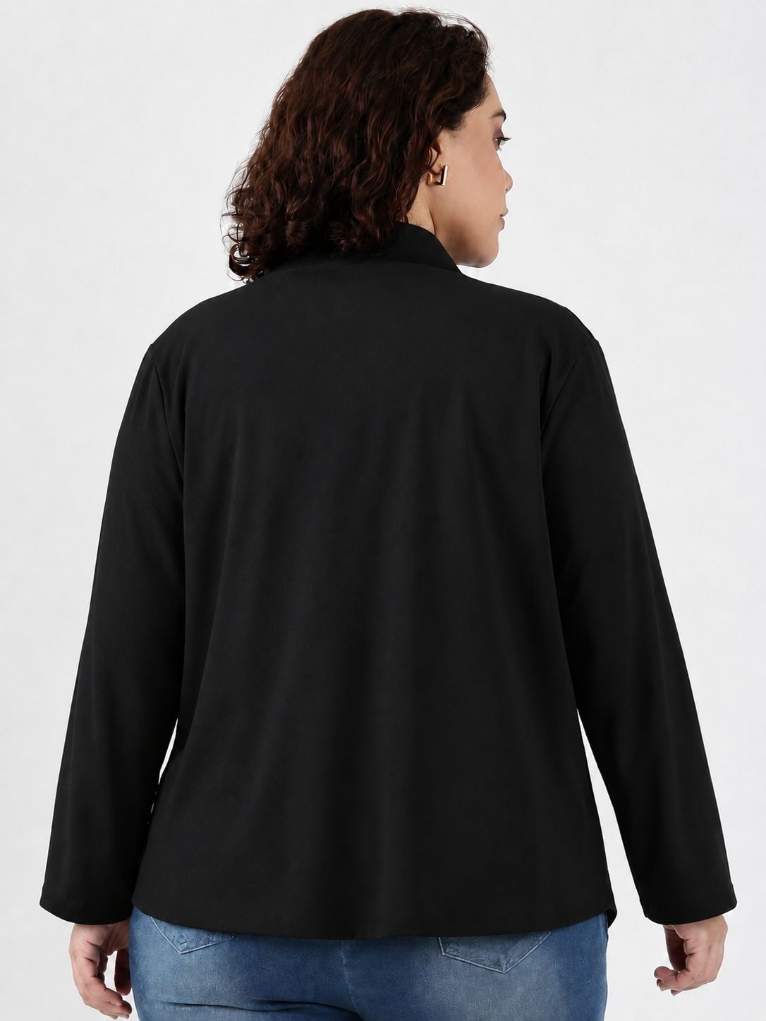 Black Waterfall Jacket