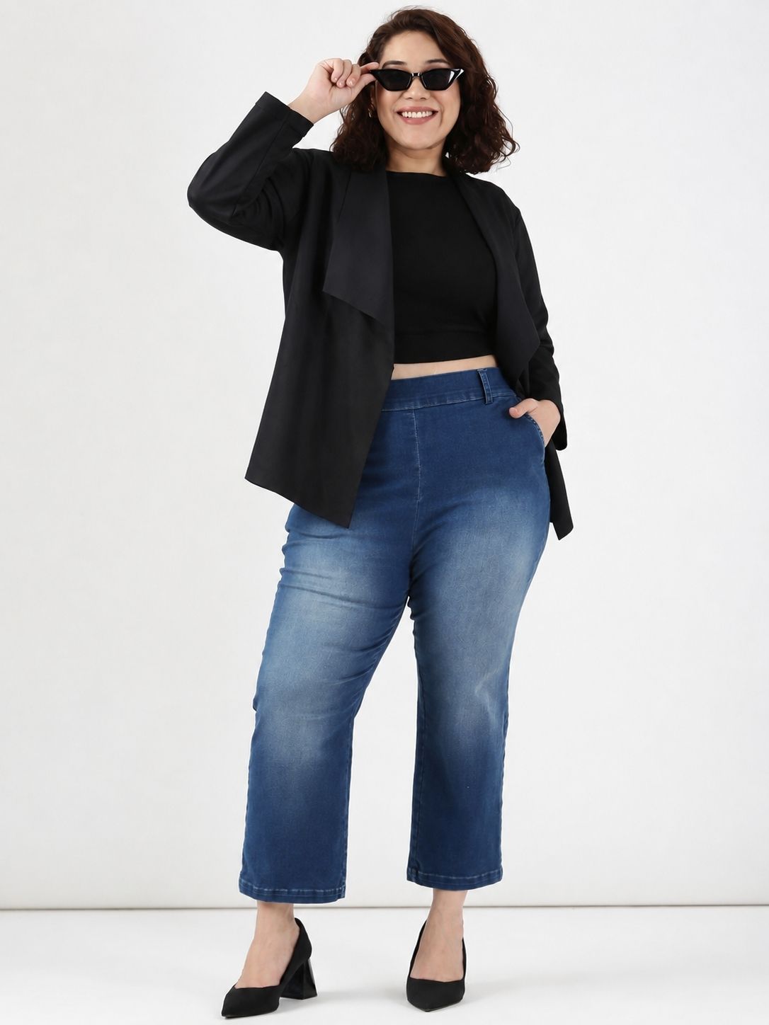 Black Waterfall Jacket