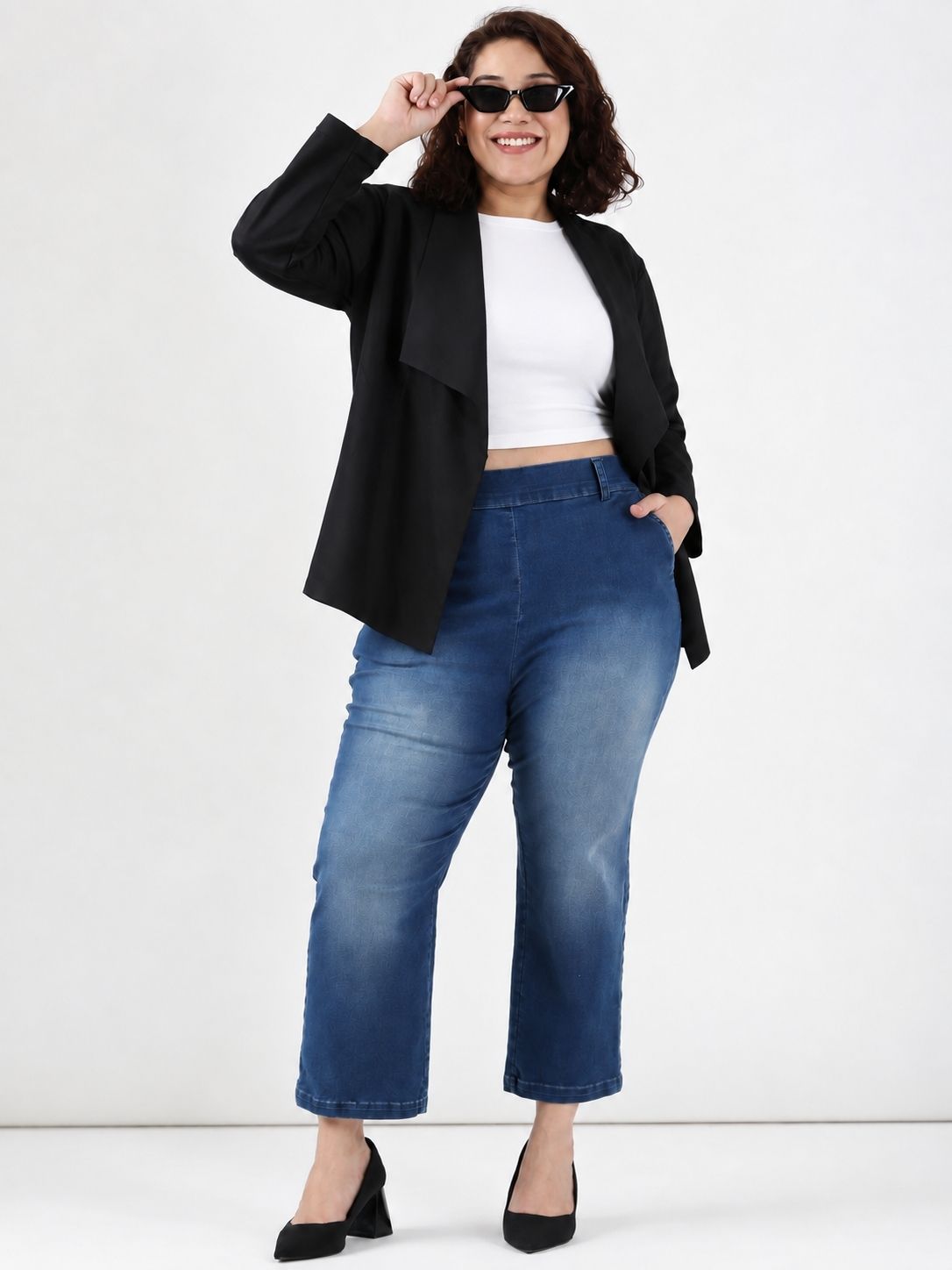 Black Waterfall Jacket