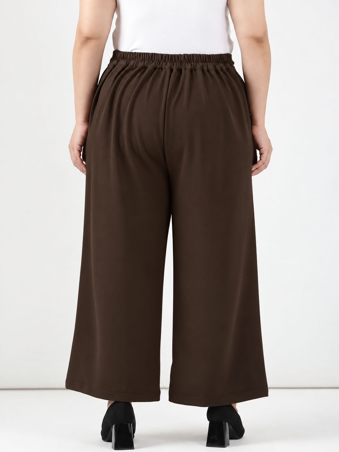 Dark Brown Korean Pants