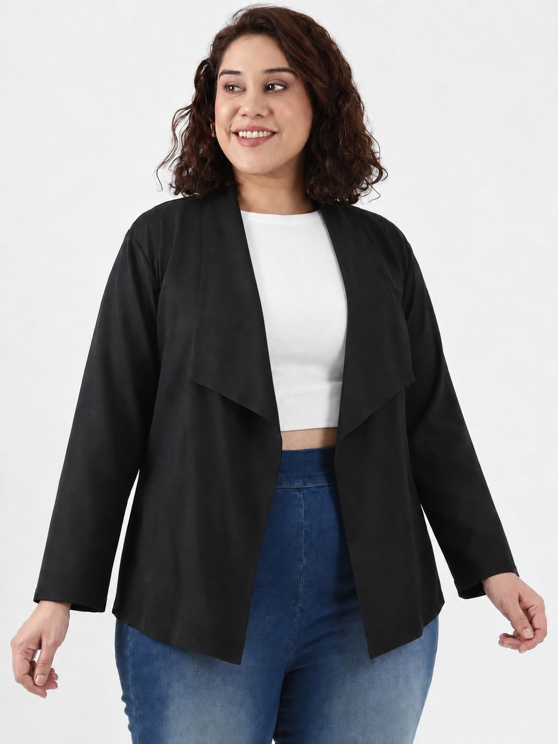 Black Waterfall Jacket