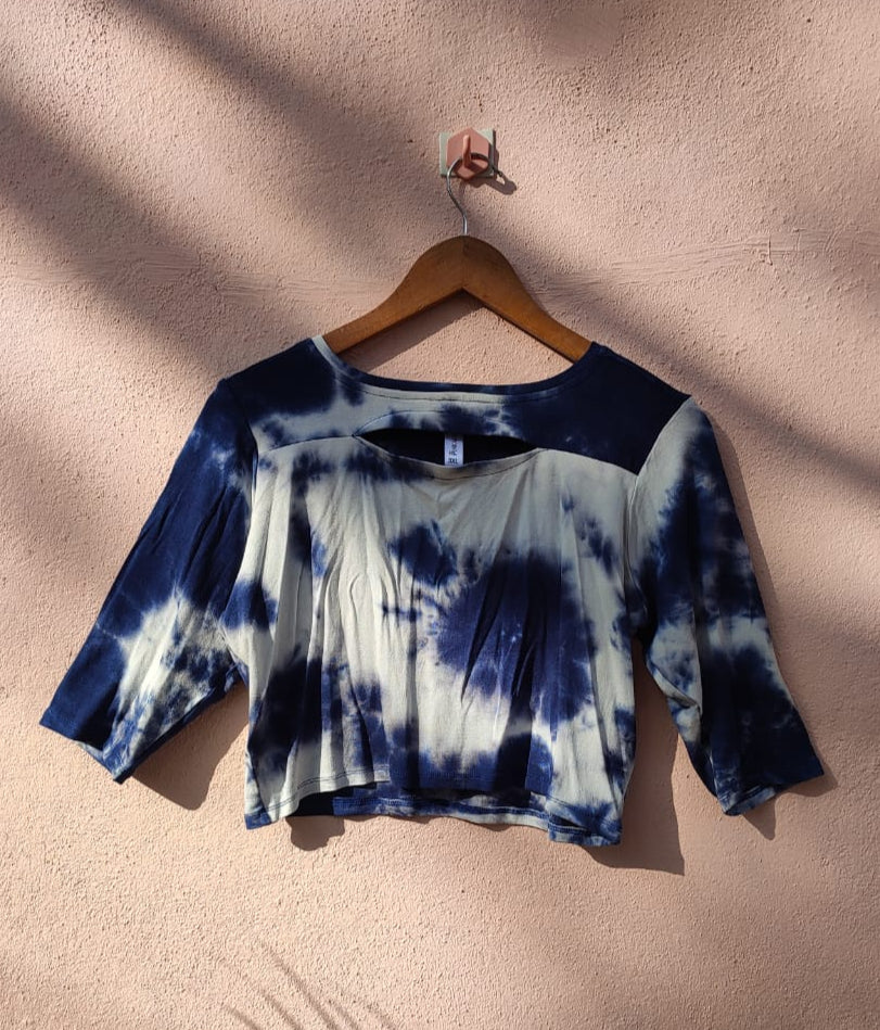 Tie and Dye Crop Top