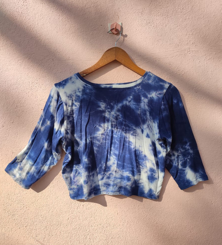 Tie and Dye Crop Top