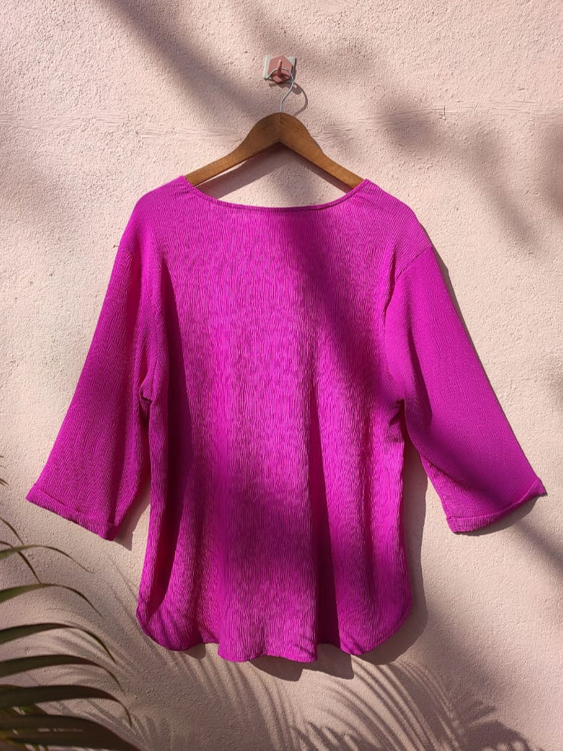 Pink Solid Top