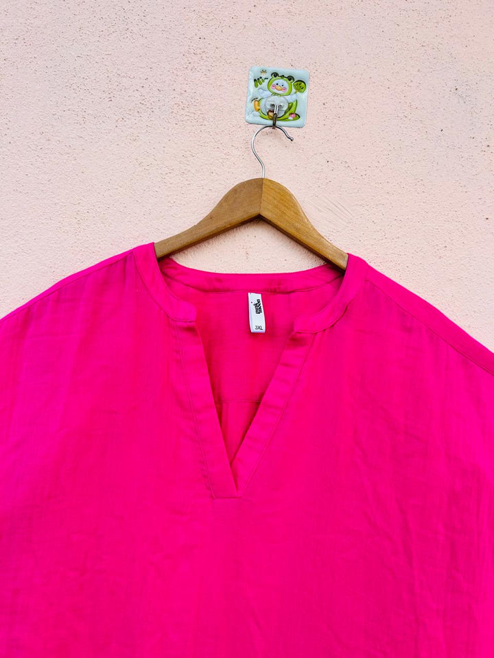 Blush Charm V-Neck Dress