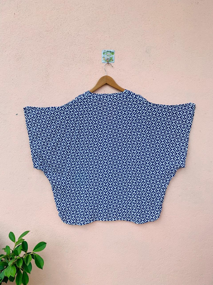 Blue Sky Printed Top