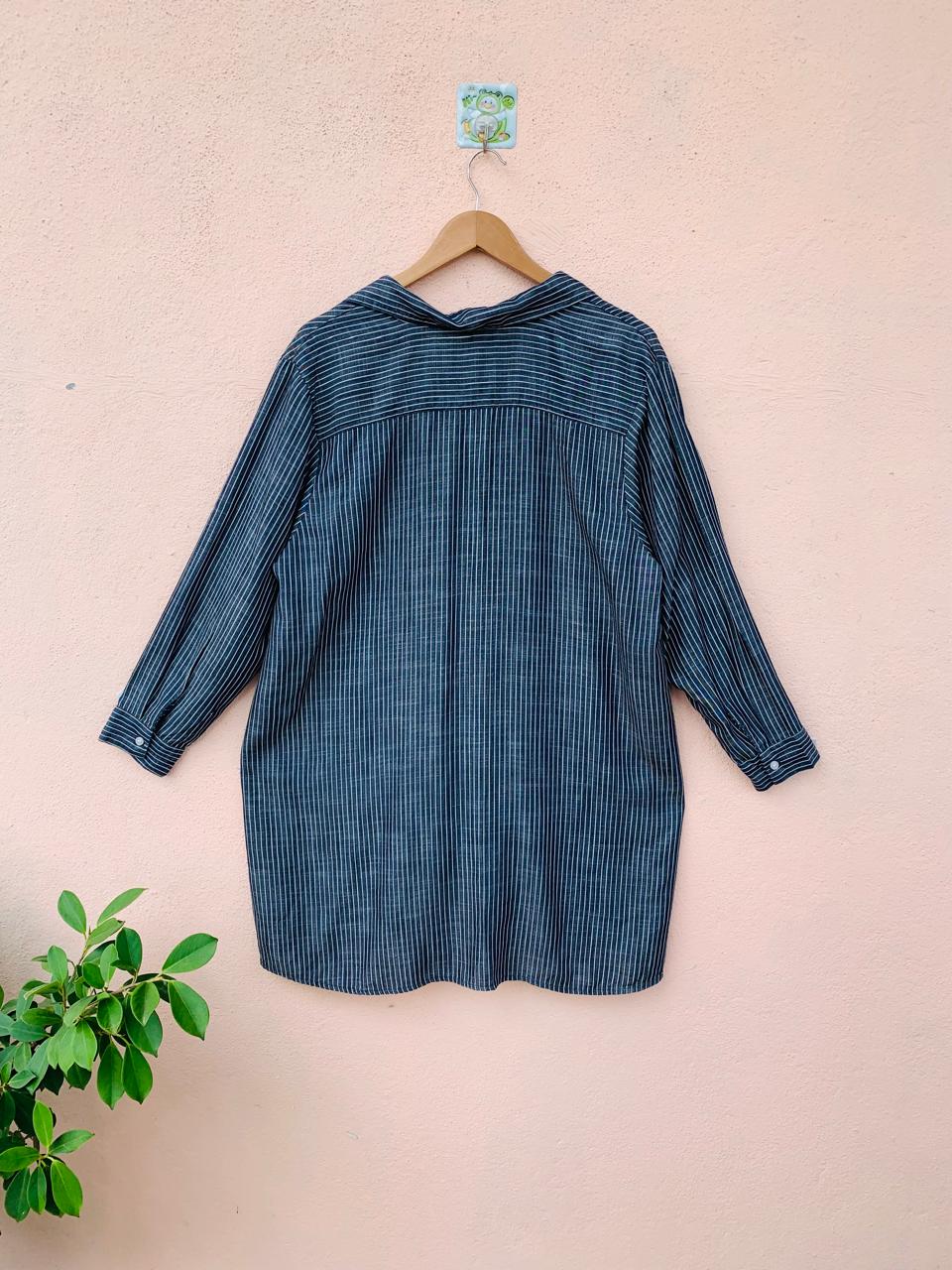 Blue Stripe Formal Shirt