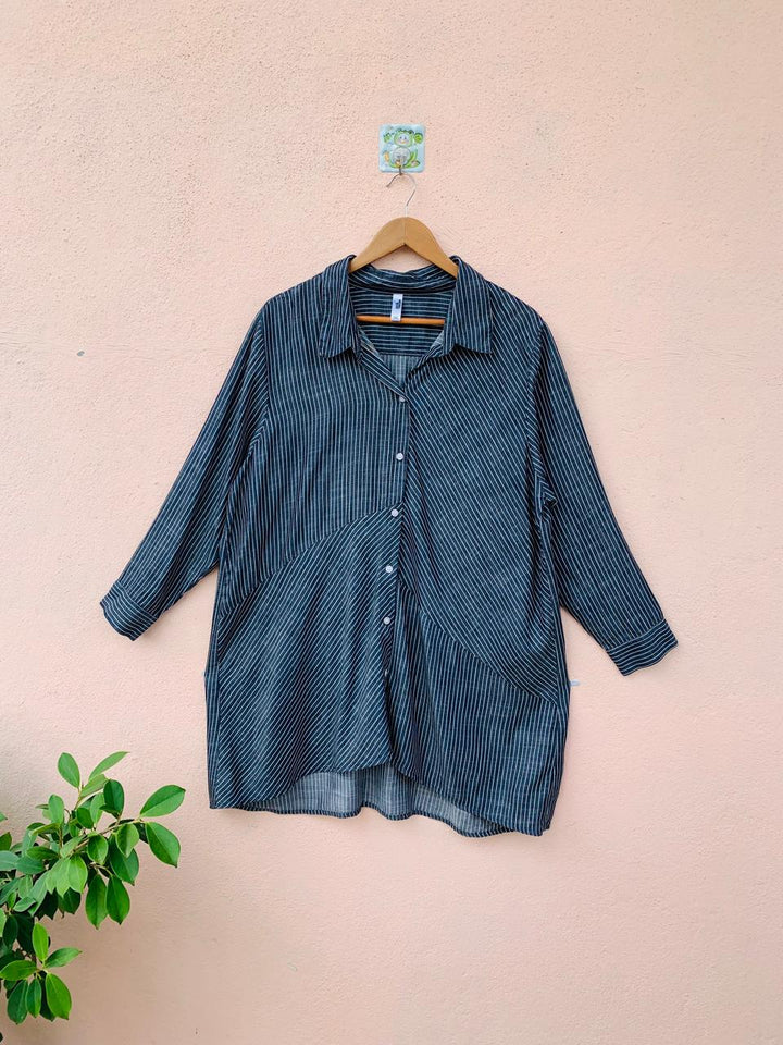 Blue Stripe Formal Shirt