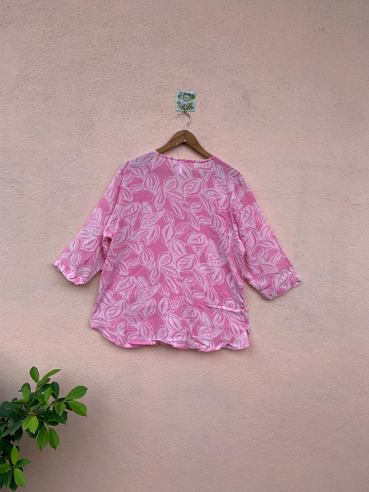 Baby Pink Printed Top
