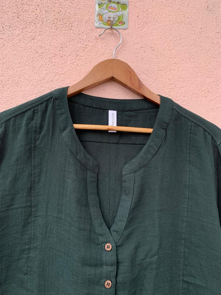 Green Cotton Tunic