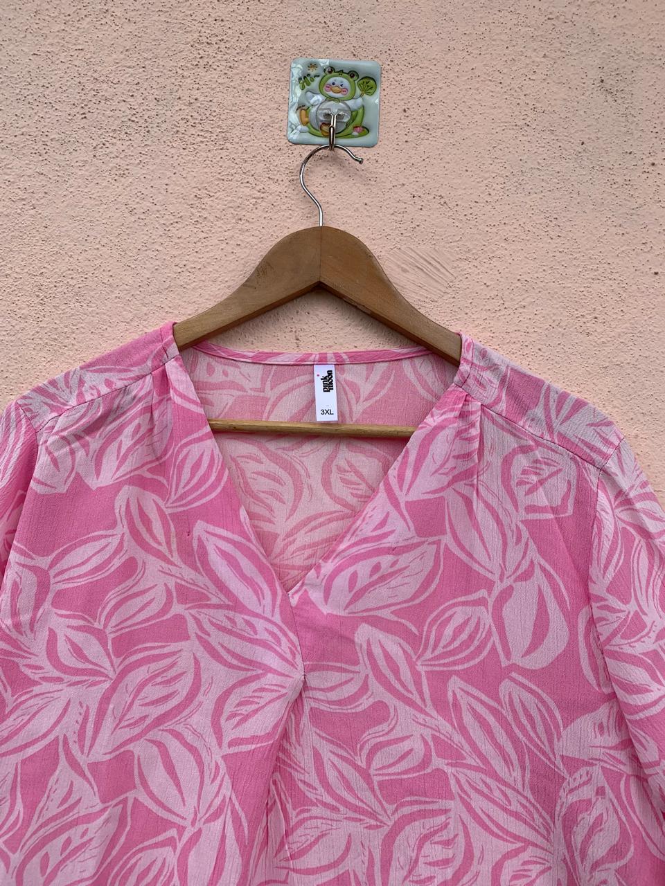 Baby Pink Printed Top