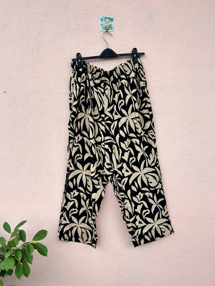 Beige & Black Cord Shirt and Pants Set  (2 piece)