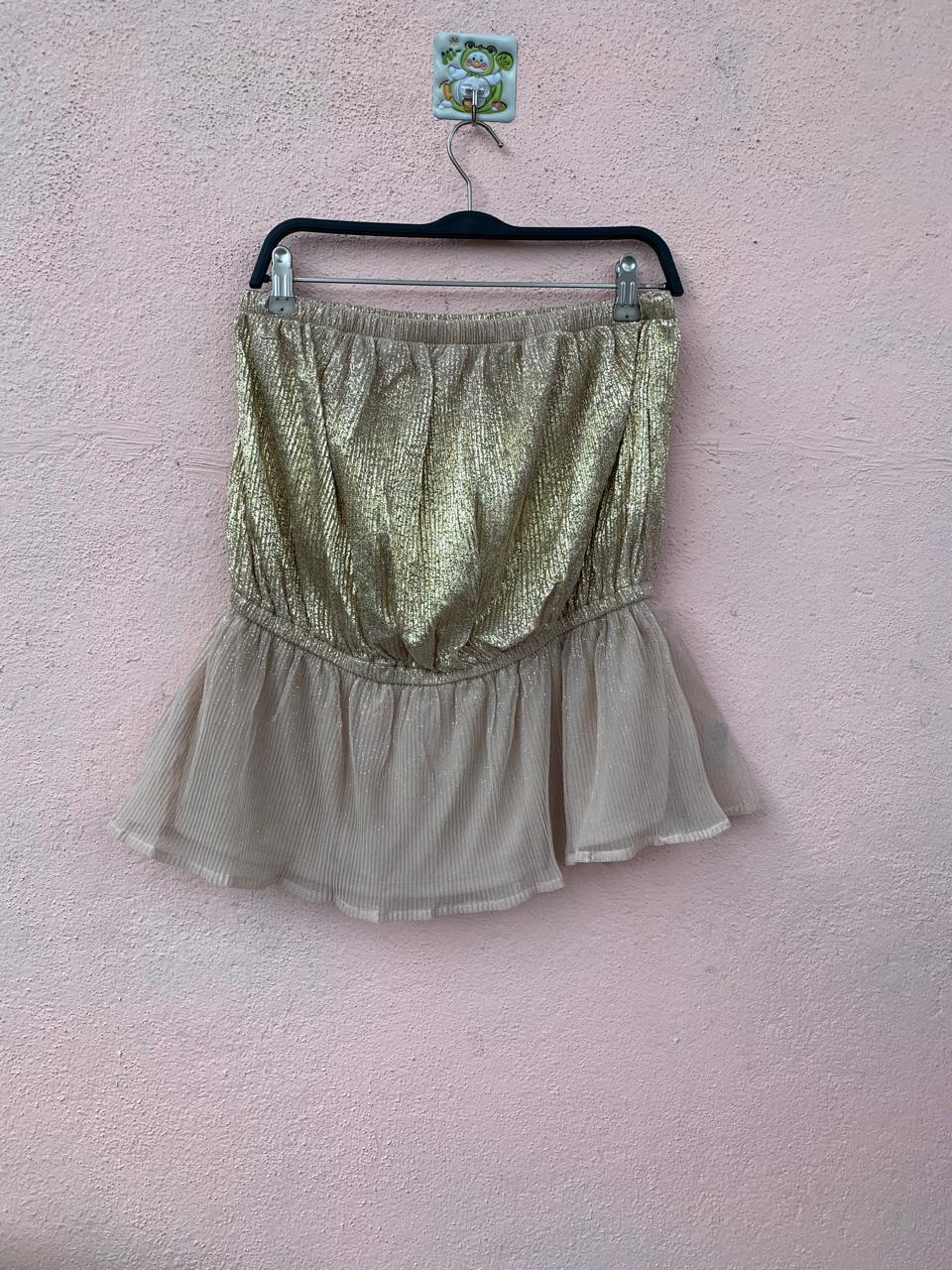 Gold Shimmer Skirt
