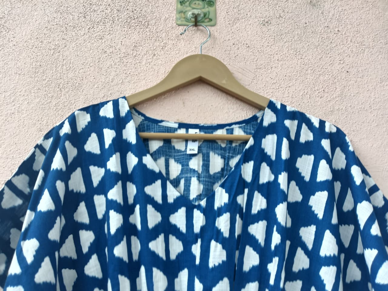 Blue and White Dress