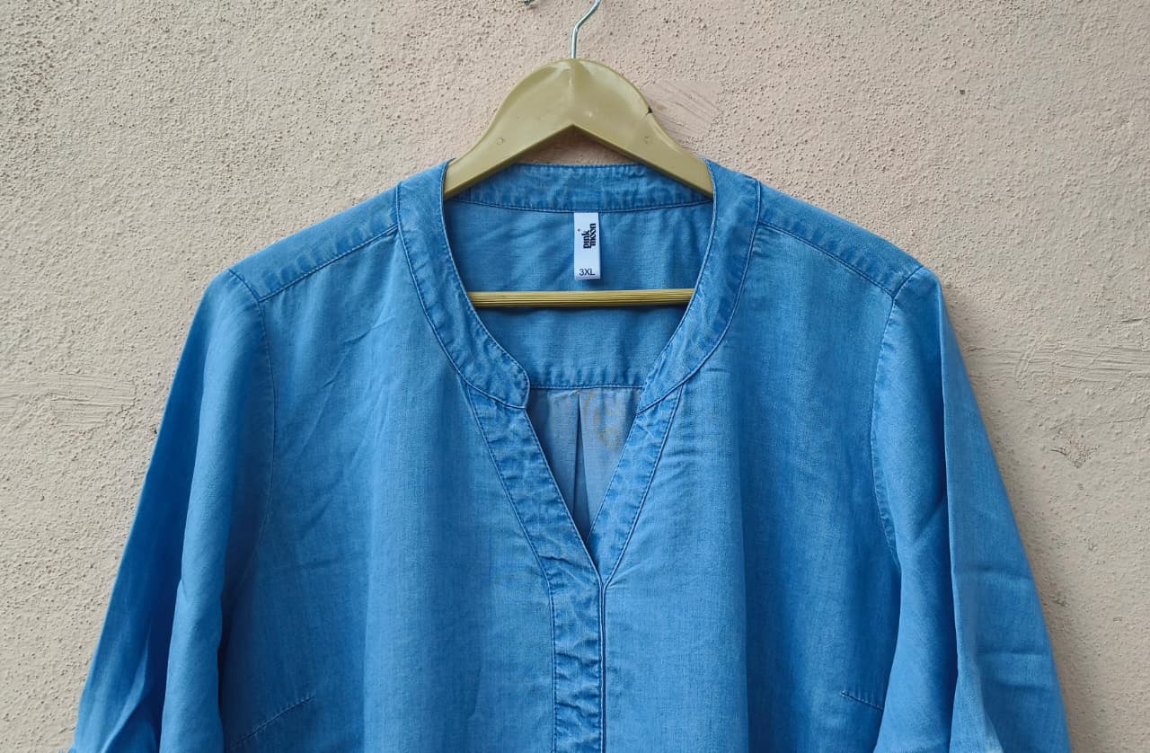 Light Blue Denim Dress