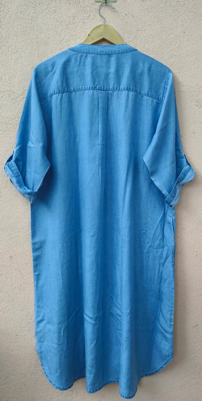 Light Blue Denim Dress