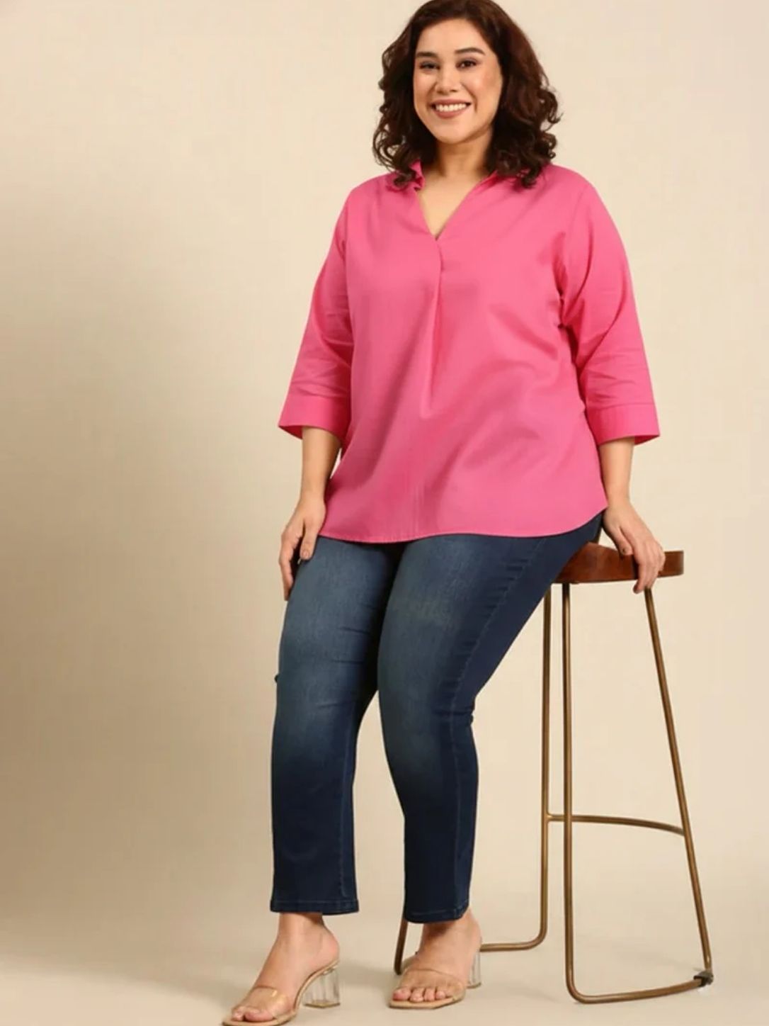 Formal Collar Neck Top