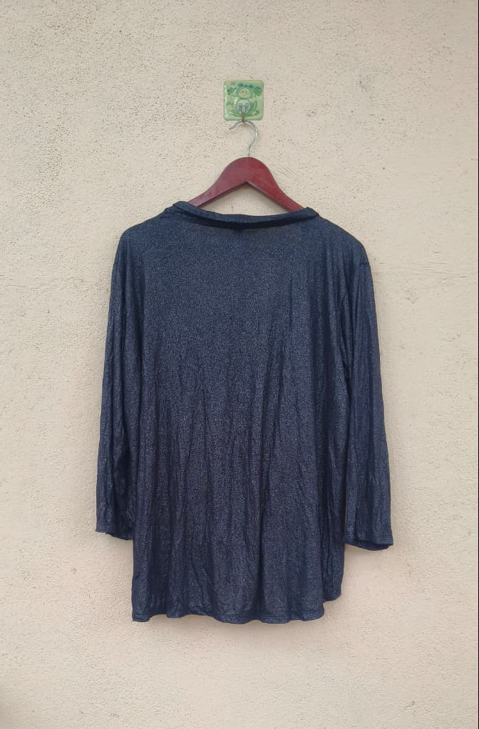 Black Overlay Top