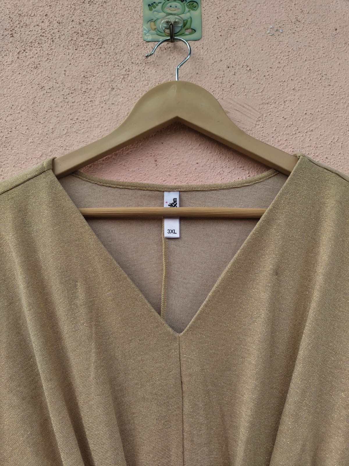 Beige Kaftan Dress