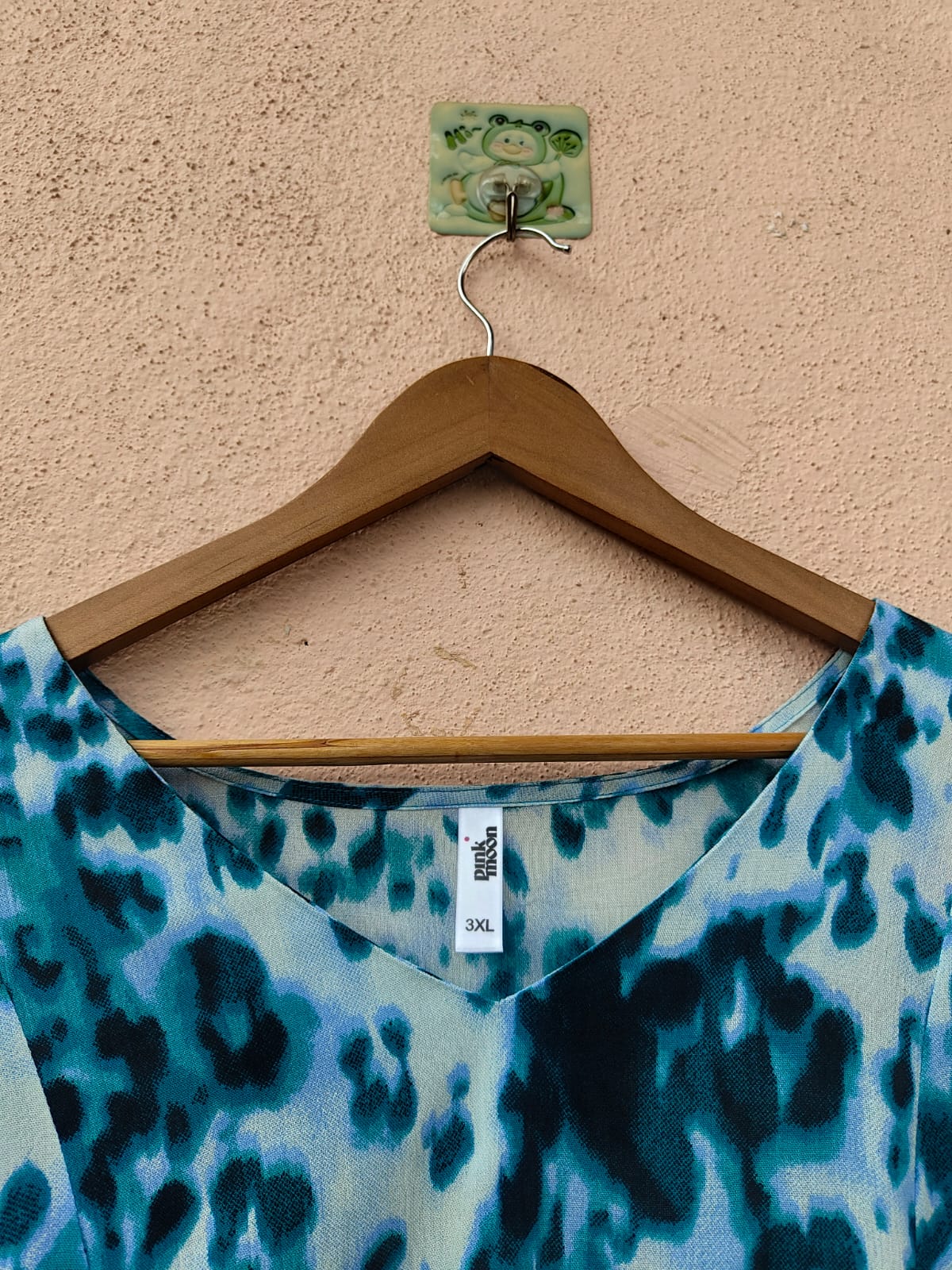 Multicolored Printed V-Neck Tunic