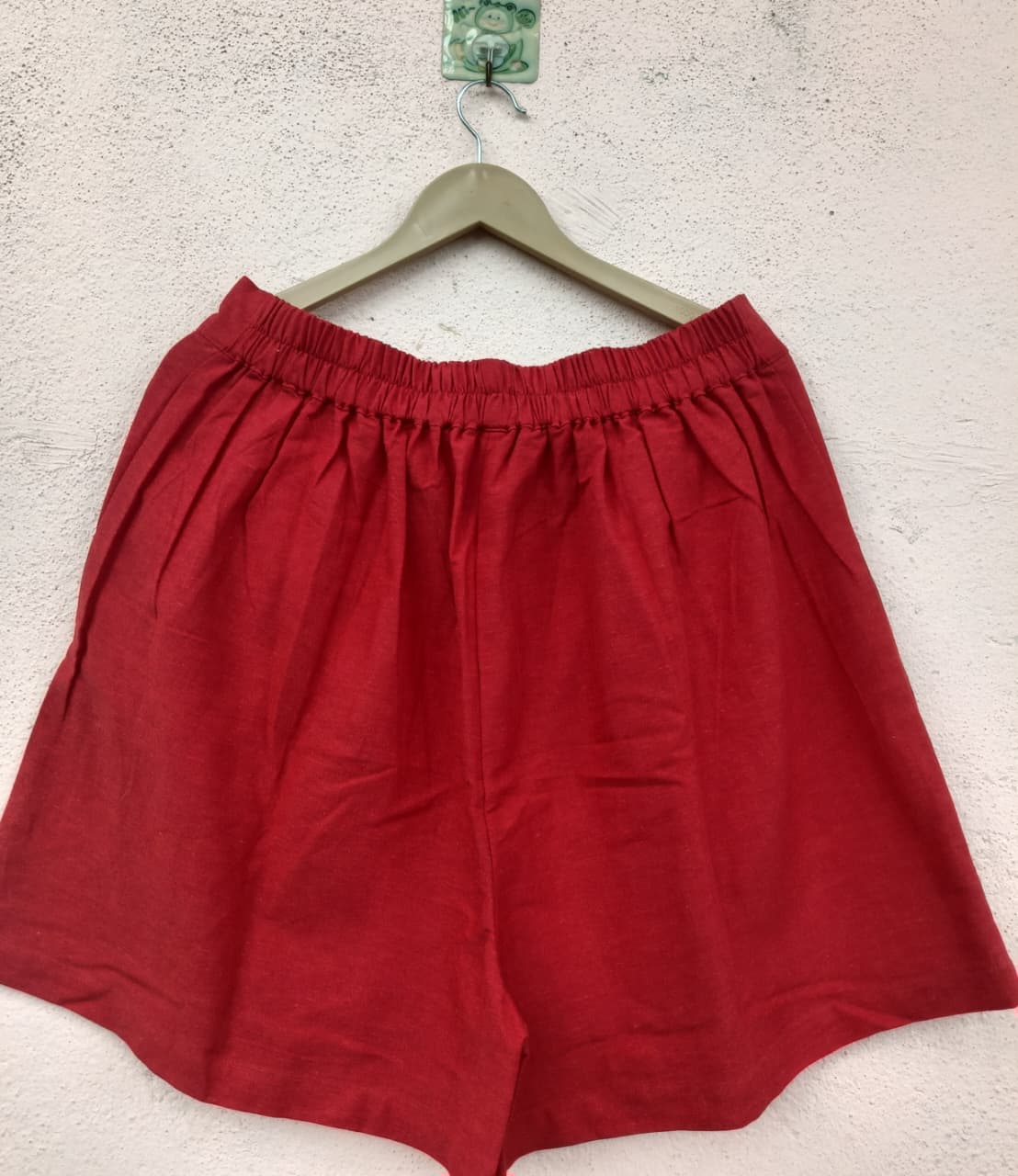 Solid Red Shorts