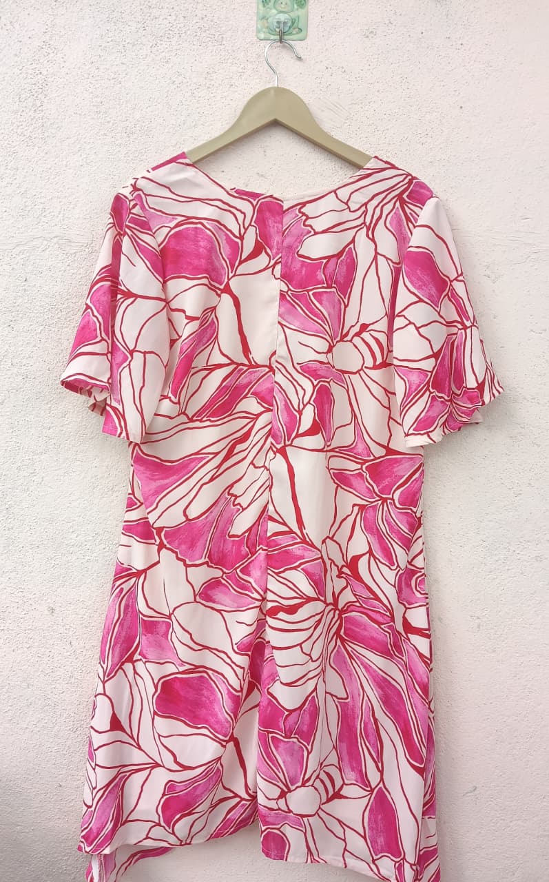 Pink Floral Dress