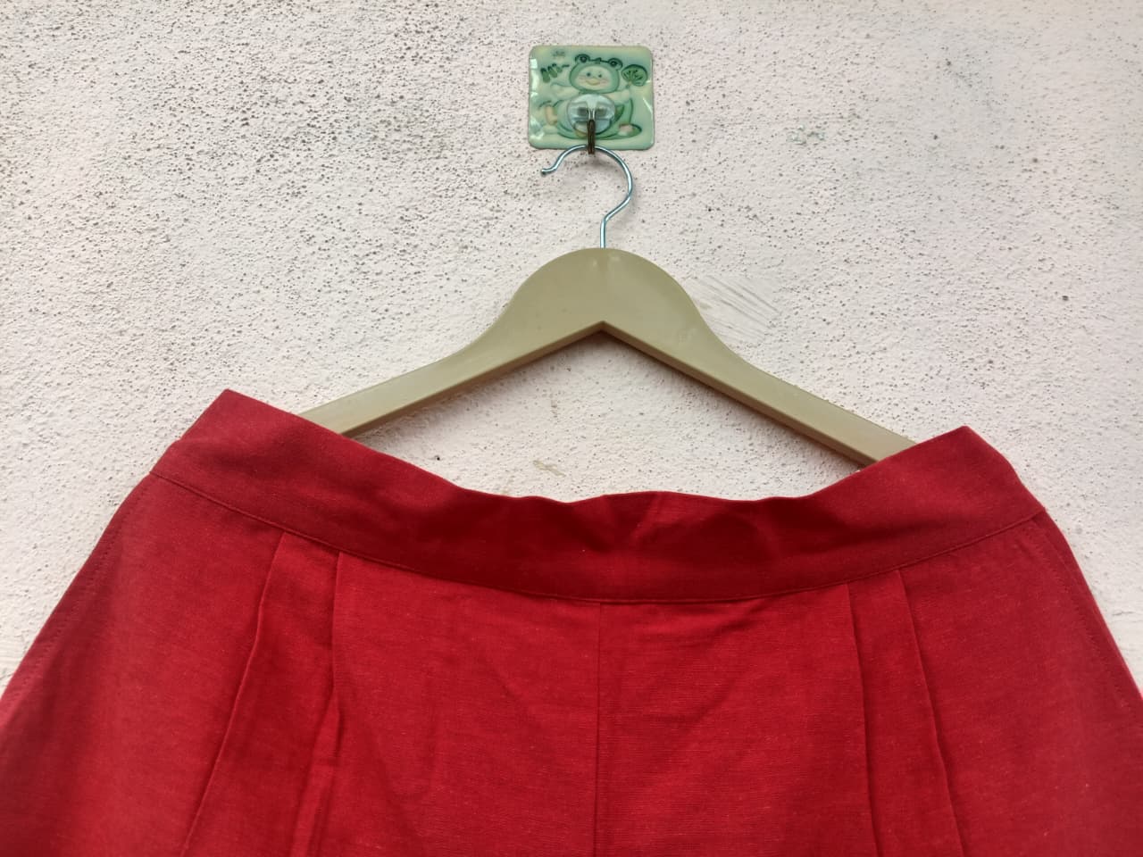Solid Red Shorts