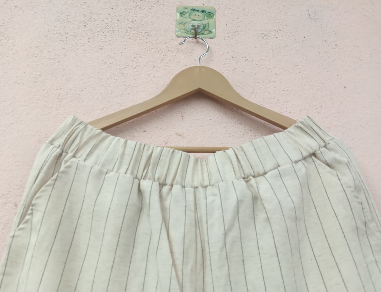 Off White Striped Palazzo