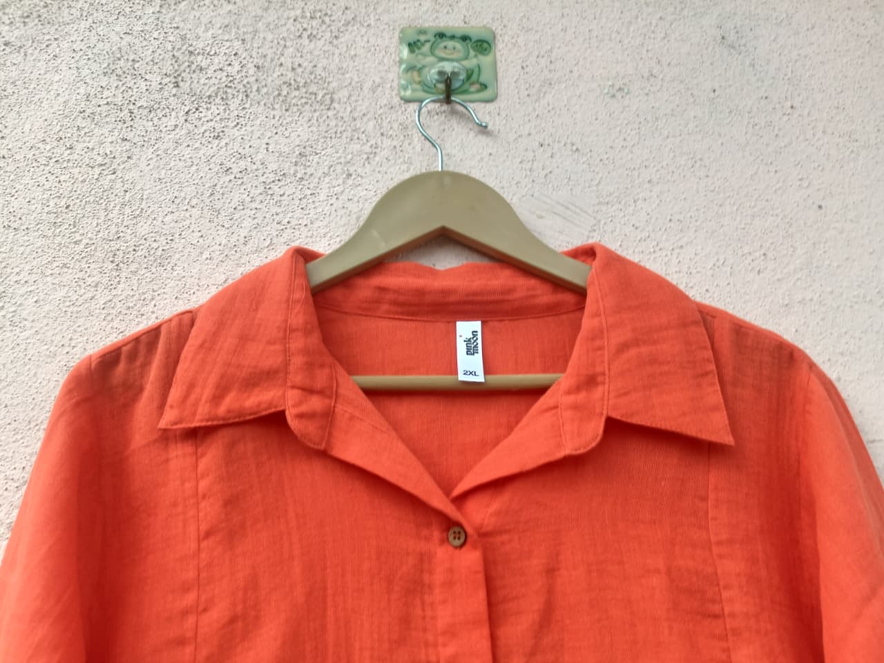 Solid Orange Shirt