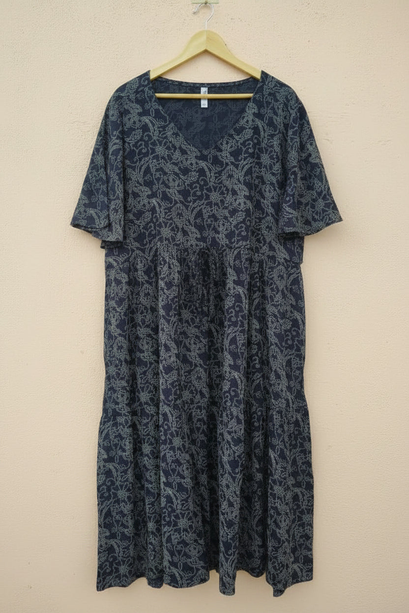 Black Printed Dress