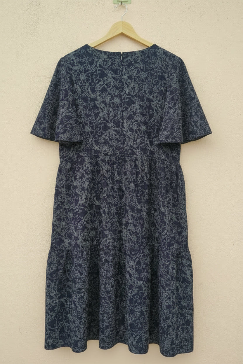 Black Printed Dress