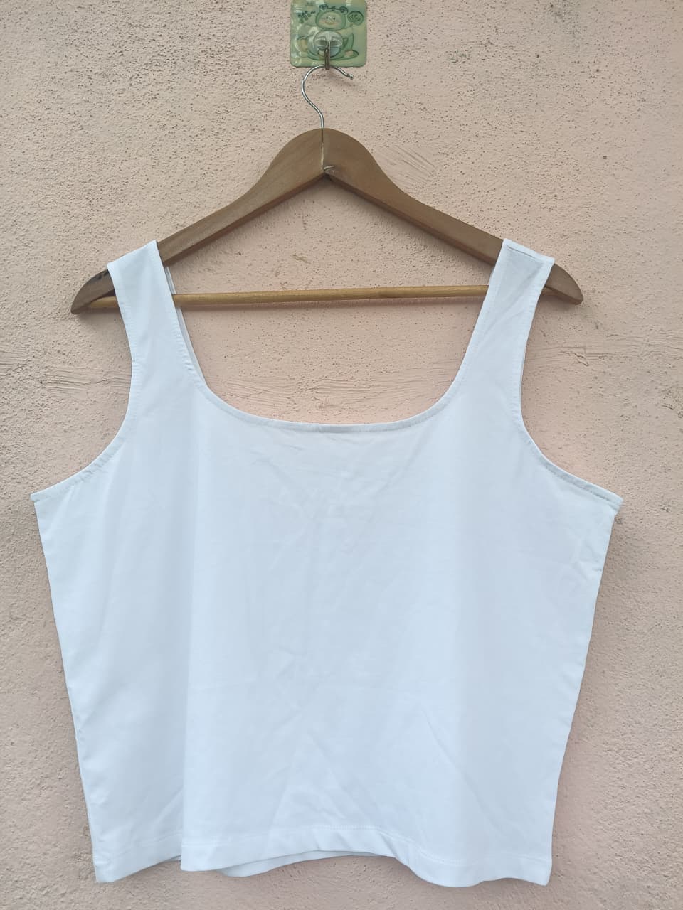 White Crop Top