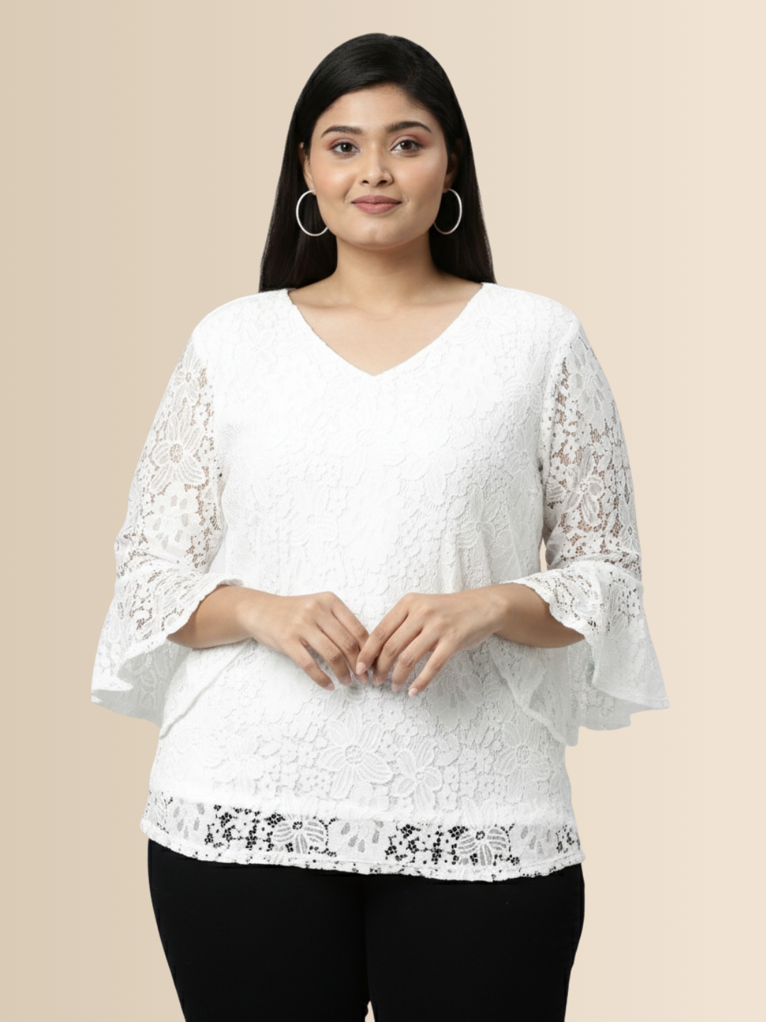 White Lace Top