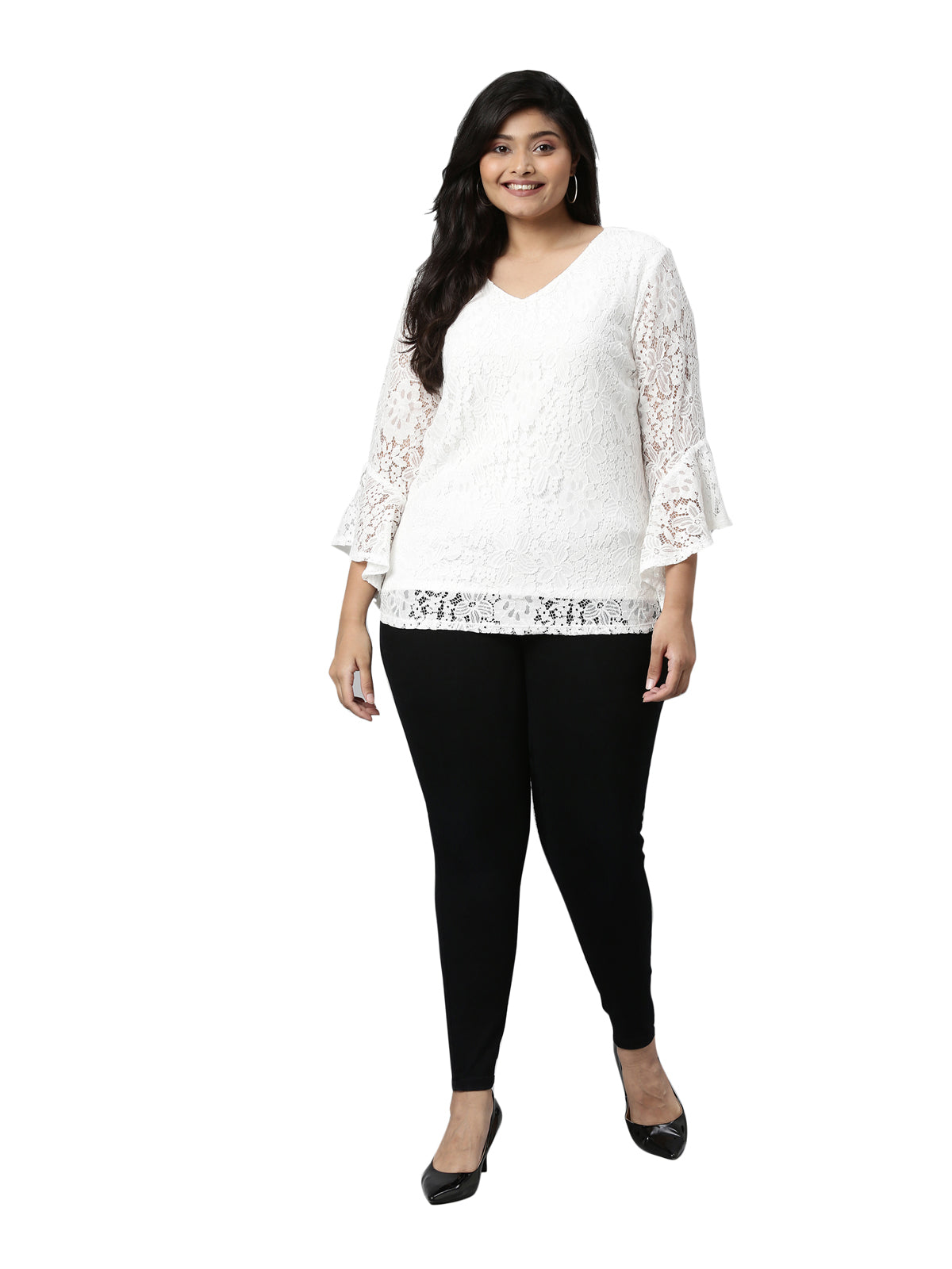White Lace Top