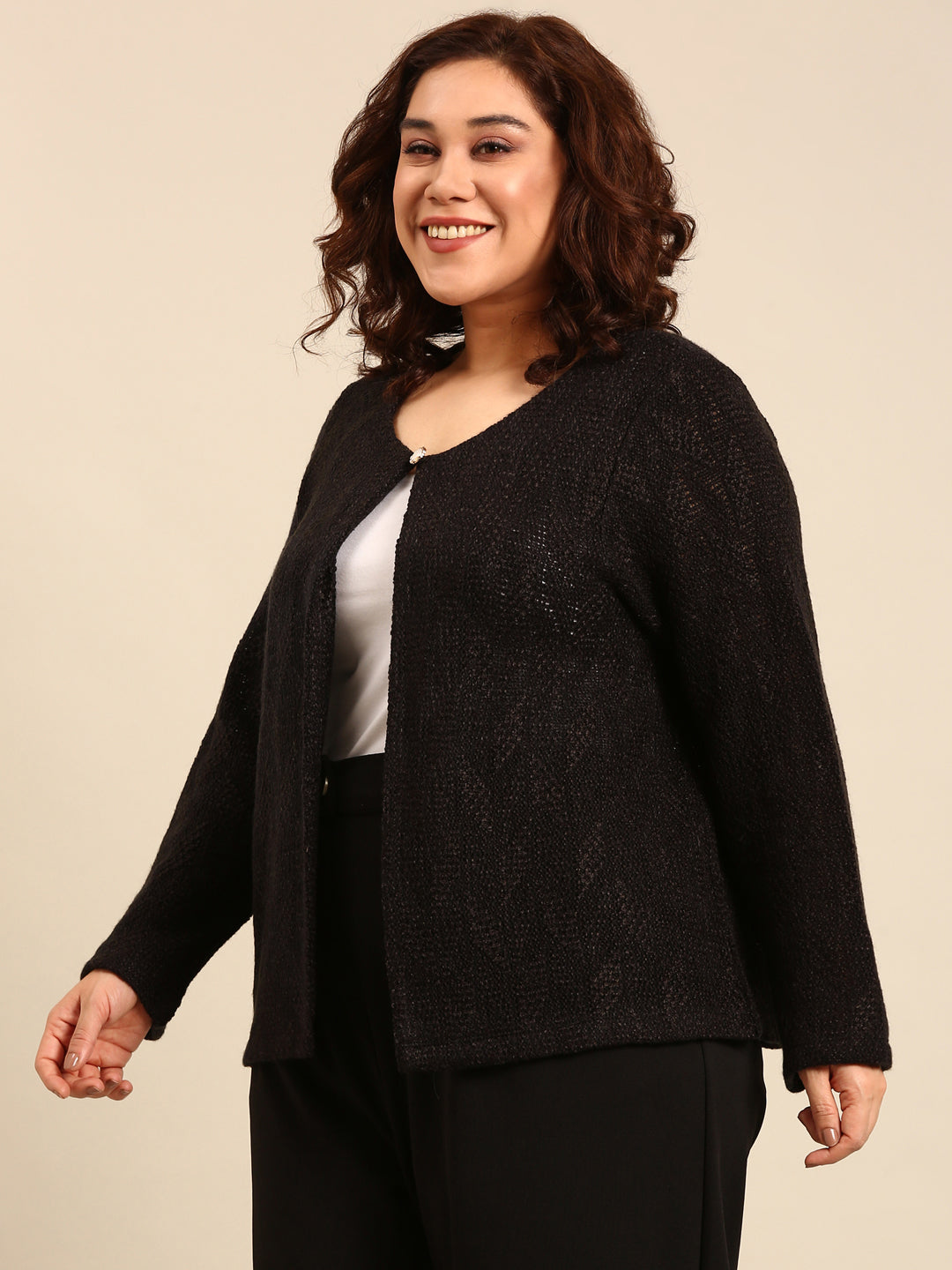 Wool Jacket with Button3