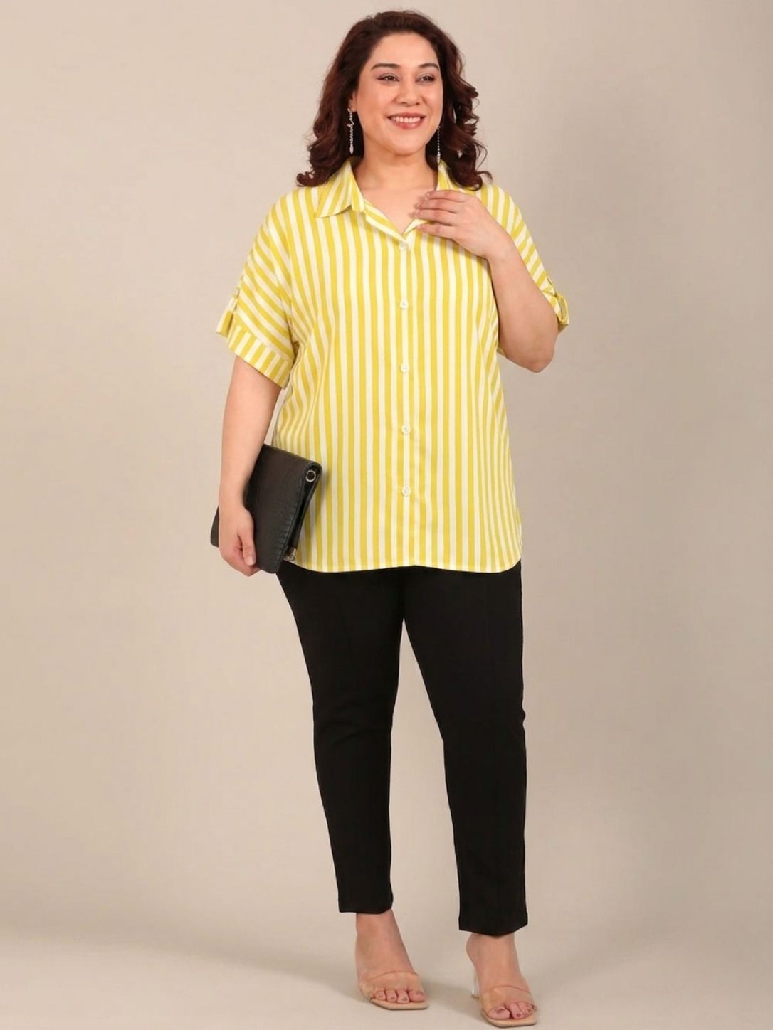 Yellow Striped Shirt