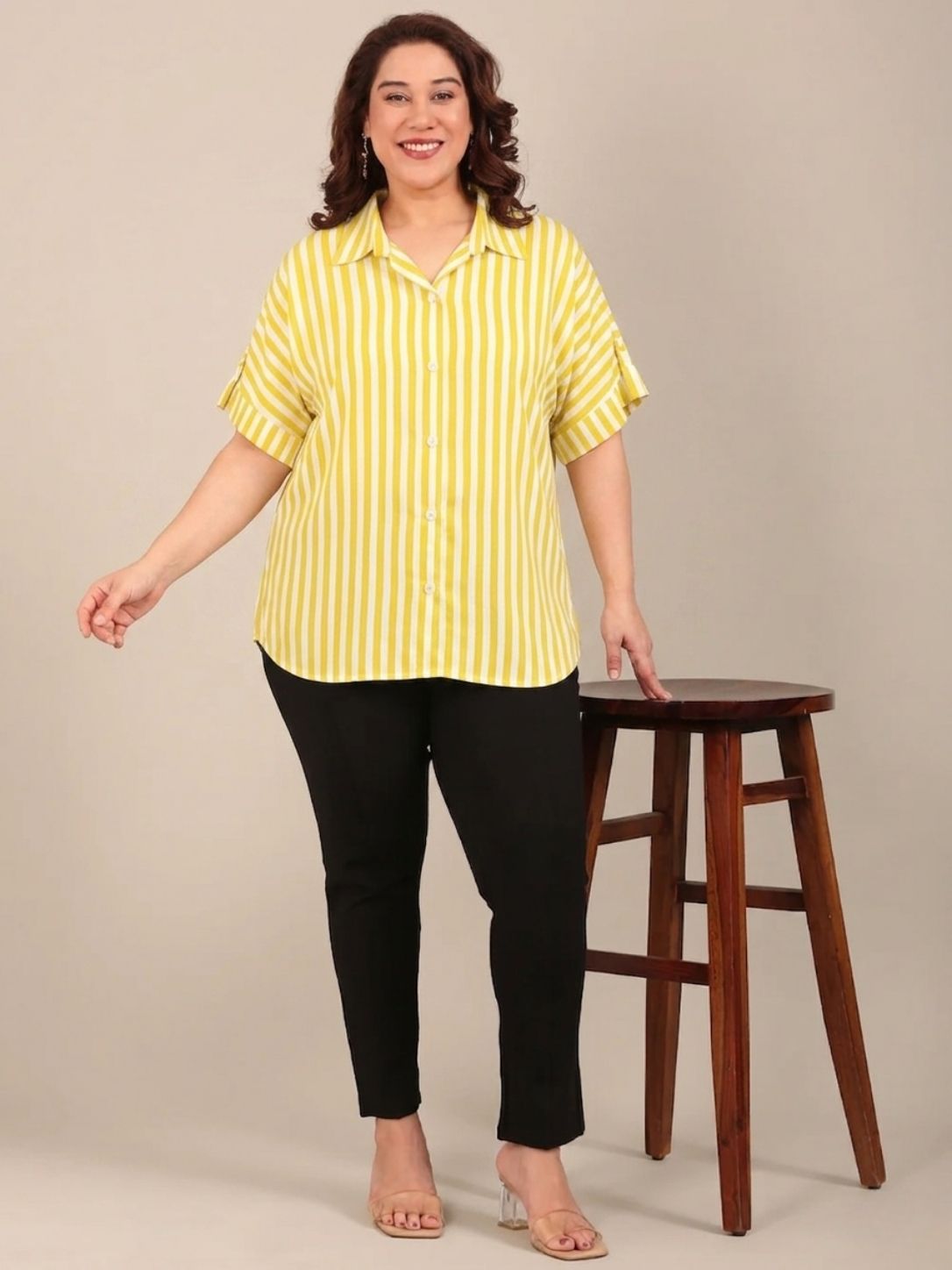 Yellow Striped Shirt