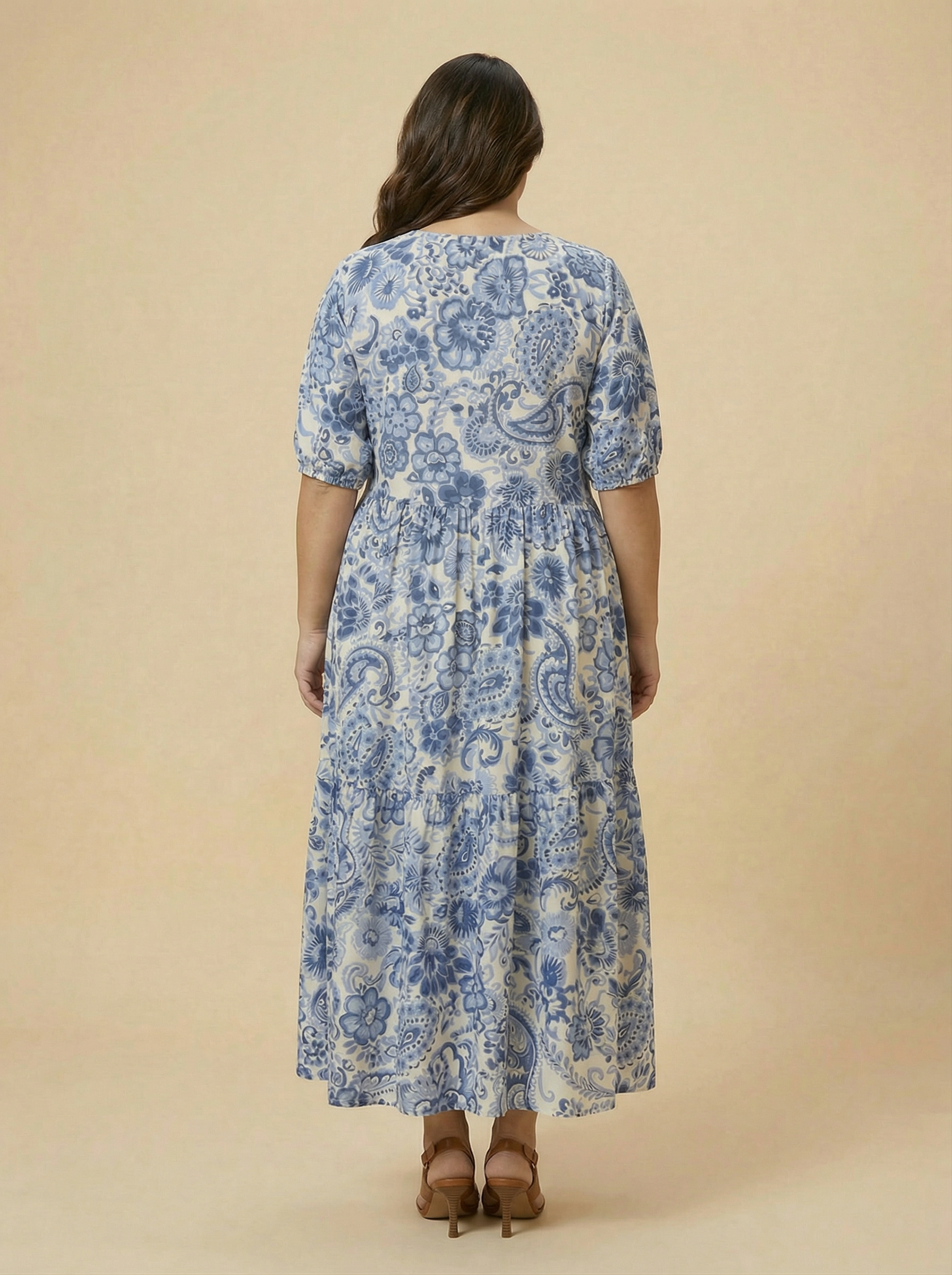 Bloom Printed Maxi Dress