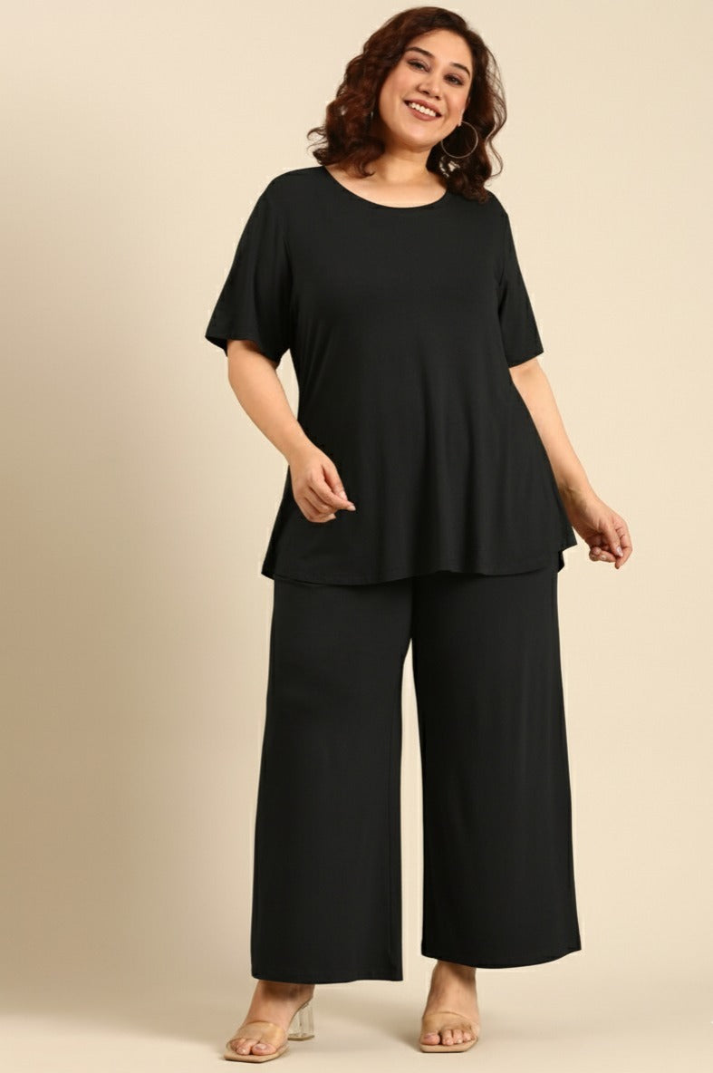 Black Comfy Co-ord Set (2 Piece)