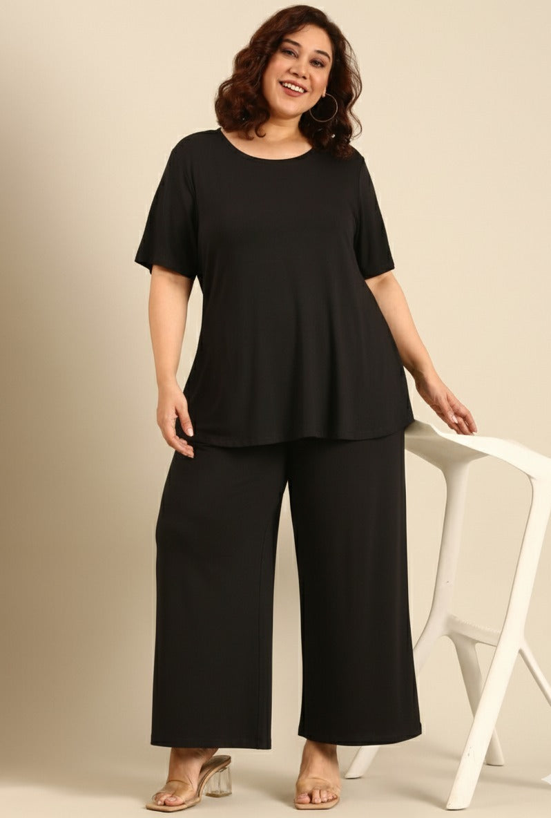 Black Comfy Co-ord Set (2 Piece)