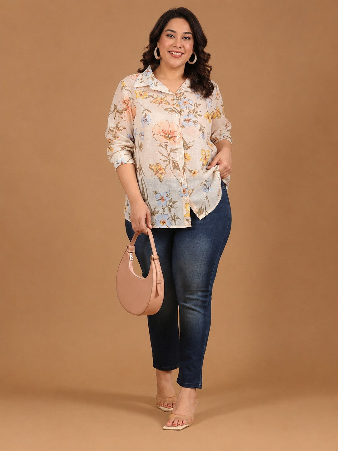Floral Button-Down Shirt