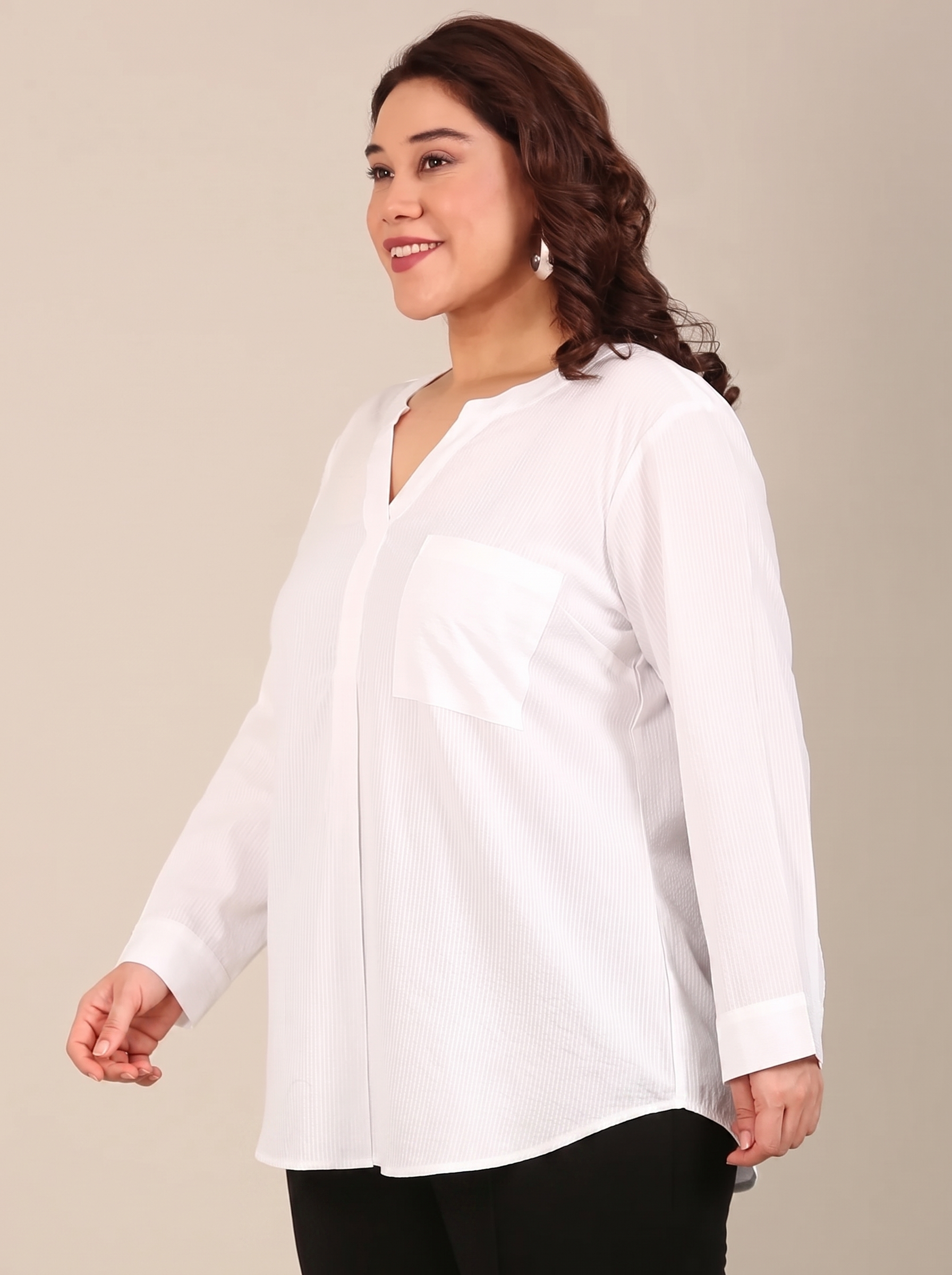Classic White Cotton Top