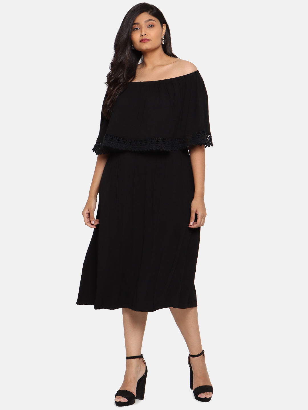 Black Off Shoulder Dress