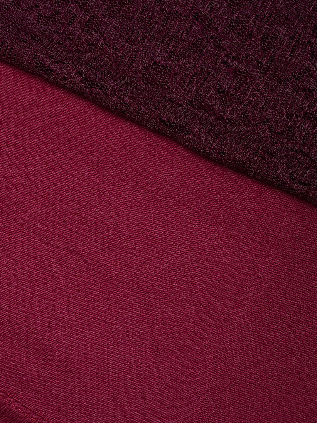 Wine Lace Dress