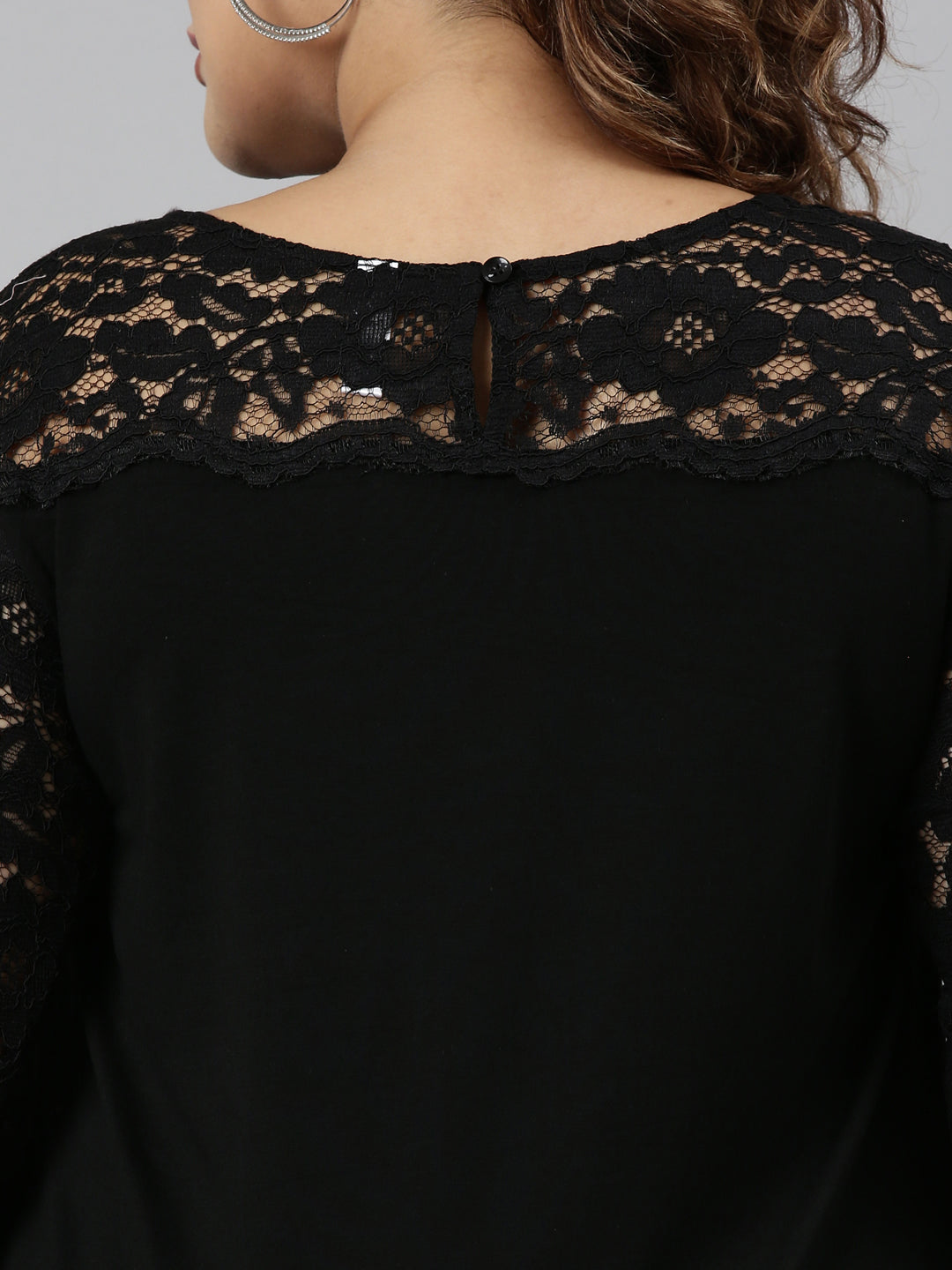 Black Lace Top